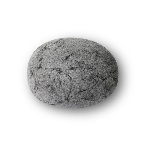 现代风格坐墩 - NORD - Katsu Stones - 羊毛 / 椭圆 / 手工