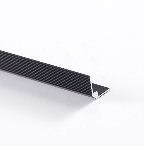 铝分隔型材 - TPOS decorative material ltd. - 用于隔墙 / 矩形截面 / 黑色