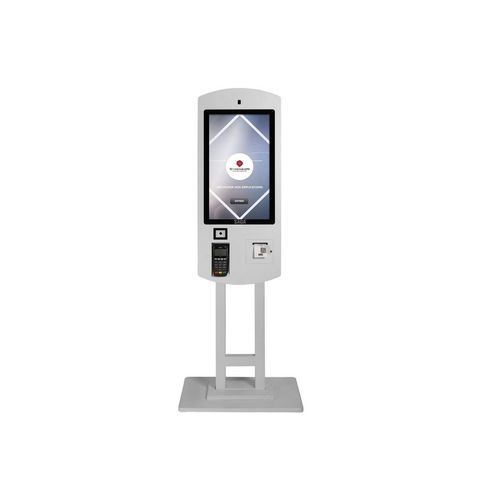 餐厅交互式信息亭 - Z-Kiosk - DYMENSION - 室内 / 落地式 / 触摸屏