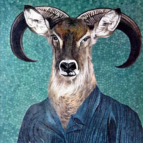 人物马赛克 - TESSERE - 玻璃 / 室内 / 墙面