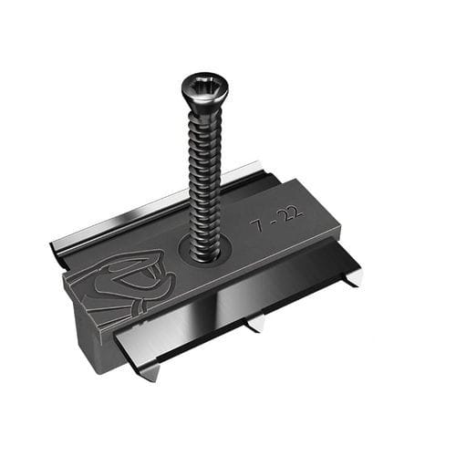 露台固定装置 - Cobra® HYBRID 7-22 - Cobrafastener - 不锈钢 / 聚丙烯 / 热塑性木材