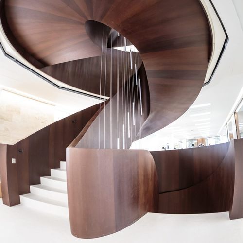 直线型楼梯 - Specialist Joinery Group - L型 / U形 / 螺旋
