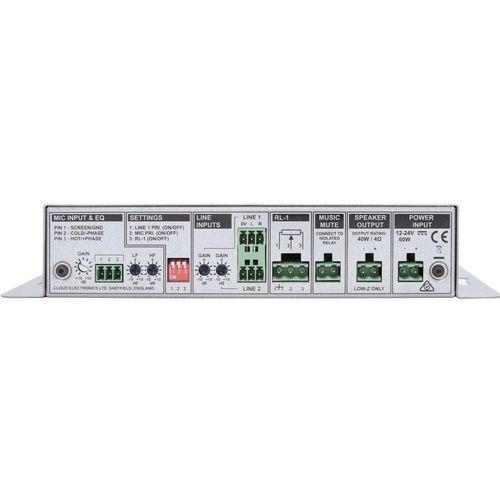音频扩音器 - MA40 - Cloud Electronics