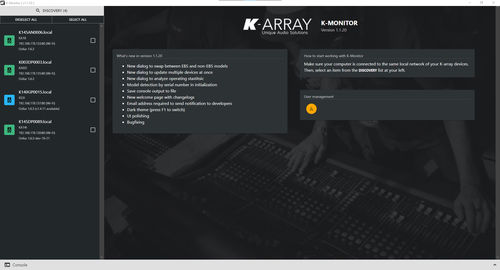 音频软件 - K-MONITOR - K-array