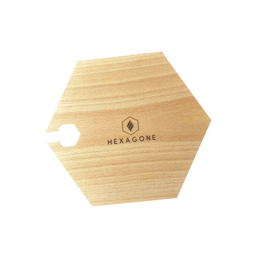 山毛榉木餐饮托盘 - PLA-HET-001 - Hexagone