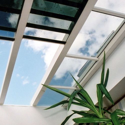 固定玻璃采光顶 - SKY GLASS - Smart Sky - 滑动式 / 铝合金框架 / 机动