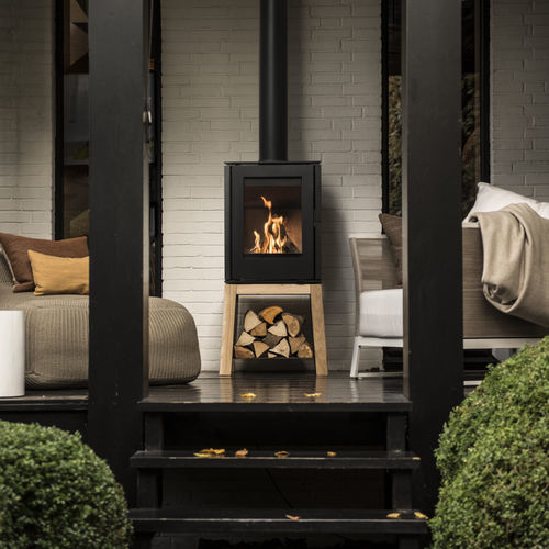 木材采暖炉 - Woody Loft - Trimline Fires - 5 kW...10 kW / 0 - 5 kW / 独立式