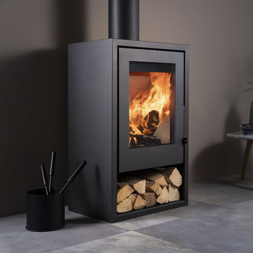 木材采暖炉 - Woody Air 6 - Trimline Fires - 5 kW...10 kW / 0 - 5 kW / 多燃料