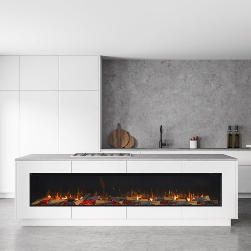 电壁炉 - Trimline 220E Solus - Trimline Fires - 嵌入式 / 直角 / 转角式