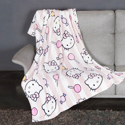 布料家居毯 - Kanguru Hello Kitty - Lavatelli S.r.l.