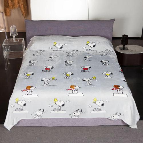 聚酯毯子 - Kanguru Double Bed Snoopy - Lavatelli S.r.l.