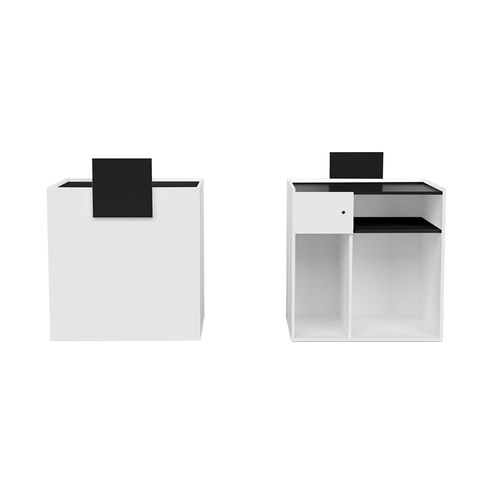 三聚氰胺前台接待桌 - Yoko - WEELKO BARCELONA - PVC / 用于理发店