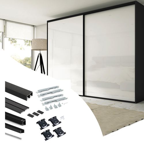铝制推拉门系统 - 6015514 - Emuca SA - 用于橱柜门 / 用于家具 / 家用