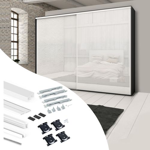 铝制推拉门系统 - 6031312 - Emuca SA - 用于橱柜门 / 用于家具 / 家用