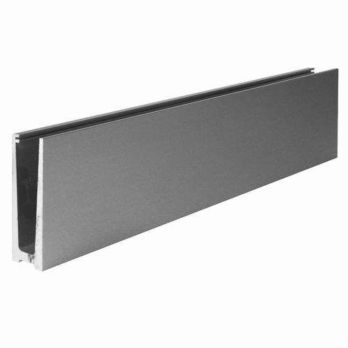 铝制型材 - ETP.001.01.AL.A/1m - RX Inox France - U形 / 用于护栏 / 定制