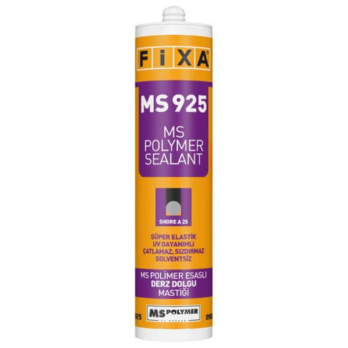 弹力胶合剂 - POLYMERA MS 925 - FİXA YAPI KİMYASALLARI SAN VE TİC LTD.ŞTİ - 聚合物基底 / 用于防水 / 固定