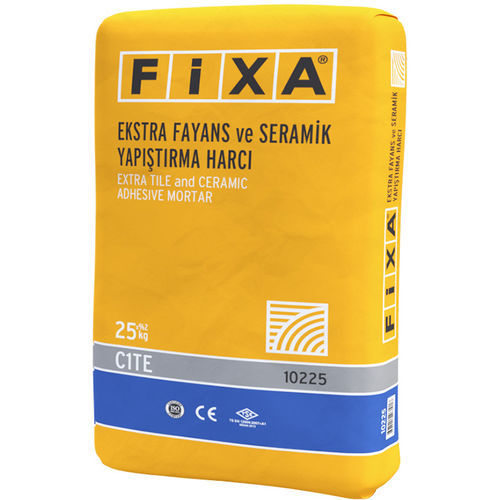 固结砂浆胶合剂 - EXTRA C1TE - FİXA YAPI KİMYASALLARI SAN VE TİC LTD.ŞTİ - 用于瓷砖 / 聚合物 / 水泥基底