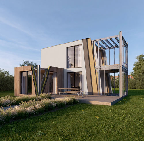 预制建筑 - FlexBuild - voestalpine Sadef nv - 模块化 / 钢 / 钢结构