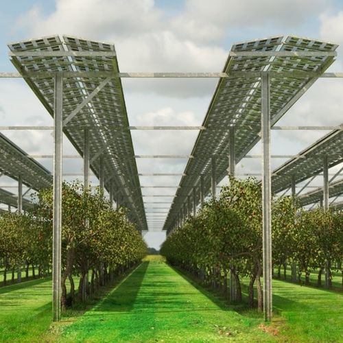 场地用安装系统 - FlexAgri Fruit - voestalpine Sadef nv - 太阳能 / 用于光伏面板