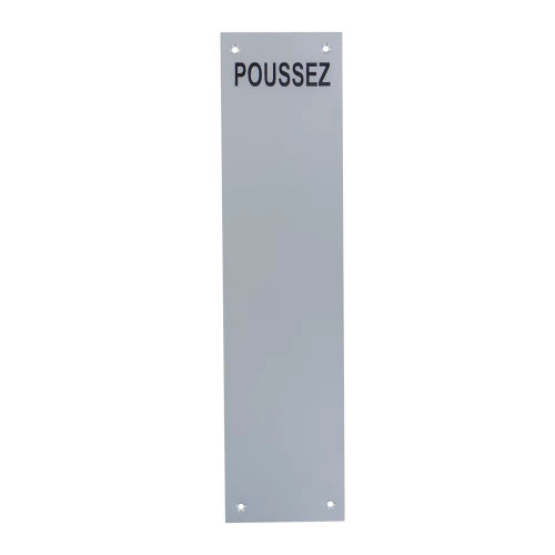 门用标识板 - POUSSEZ - Bilcocq-Duval - 固定式 / 阳极氧化铝 / 旋入式