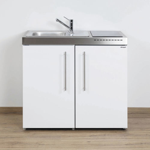 小型小型厨房 - MP 100 - Stengel Steel Concept GmbH - 不锈钢 / 带有灶台 / 带手柄