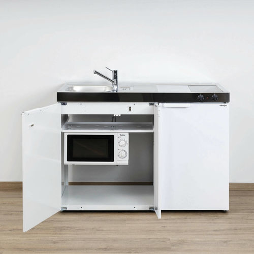 小型小型厨房 - MKM 120 - Stengel Steel Concept GmbH - 金属 / 带有灶台 / 带有平开门