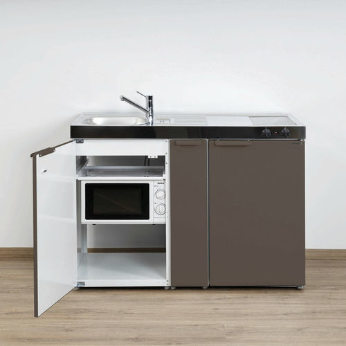 小型小型厨房 - MKM 120 A - Stengel Steel Concept GmbH - 金属 / 带有灶台 / 带手柄