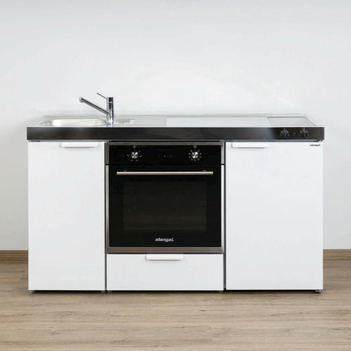 小型小型厨房 - MKB 150 - Stengel Steel Concept GmbH - 金属 / 带有灶台 / 玻璃陶瓷