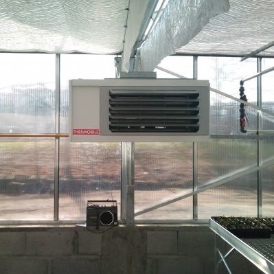燃气空气加热器 - AGTH - THERMOBILE - 吊顶