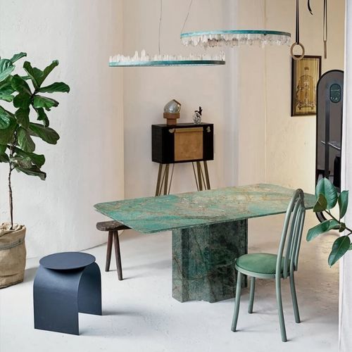 瓷质桌台面 - Foshan Sunvin Ceramics CO., Ltd - 商用 / 棕色 / 灰色
