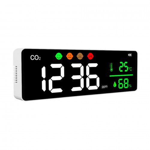 温度探测器 - NDIR - DELILED – DELITECH - 湿度 / CO2 / 壁挂