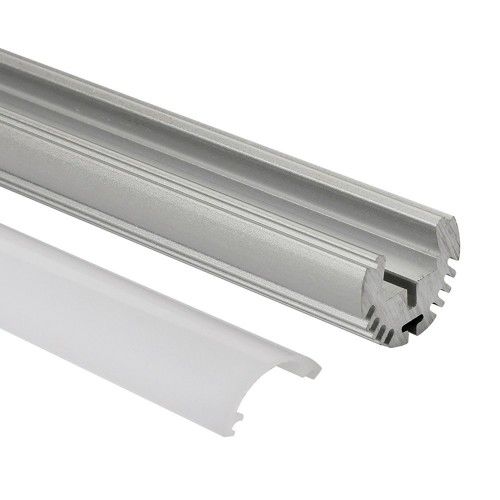 铝制型材 - DILRL-O24-M150-ALU - DELILED – DELITECH - 圆形 / 用于 LED 照明