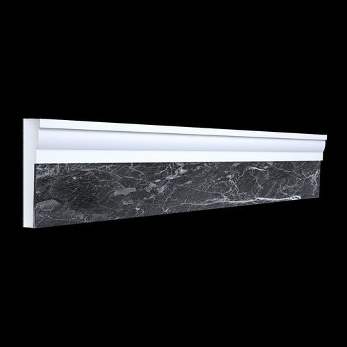 黑色踢脚线 - DKS-01 - RAMSOY İNŞAAT İZOLASYON KİMYEVİ MADDE SAN VE TİC LTD ŞTİ - 高密度聚苯乙烯 / 装饰 / 室外
