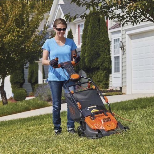 手推自行式草坪割草机 - BEMW472ES - Black & Decker - 家用 / 电动 / 大型