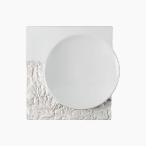 平盘盘子 - Terra - COSTA VERDE - 正方形 / 瓷质 / 商用