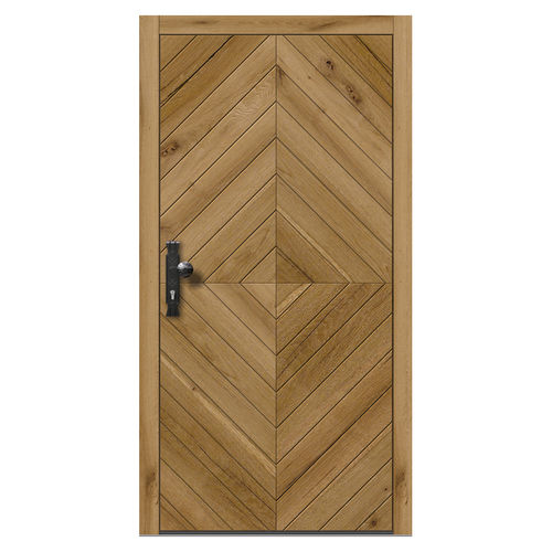 入户门 - H402 oak 2E - DOORS, d.o.o. - 木质 / 平开 / 复古风格