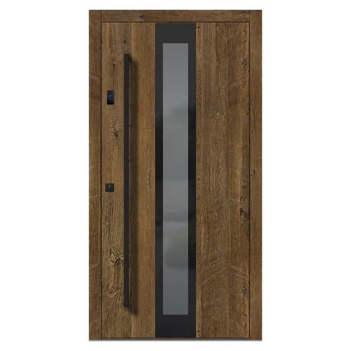 入户门 - H407 oak 4E - DOORS, d.o.o. - 木质 / 平开 / 复古风格