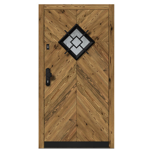入户门 - H410 spruce 3B - DOORS, d.o.o. - 木质 / 平开 / 复古风格