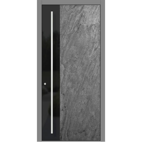入户门 - HS952_G03 - DOORS, d.o.o. - 钢 / 石材 / 玻璃
