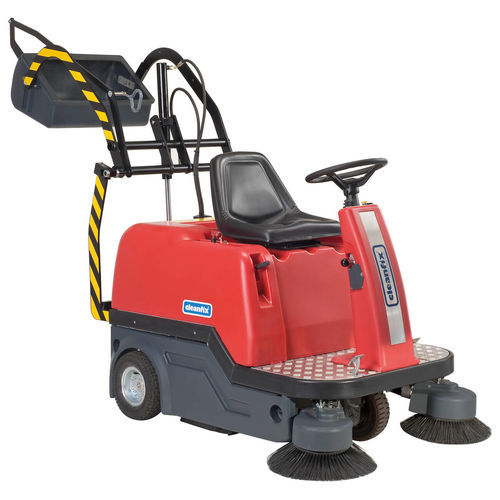 驾驶式清扫机 - KS1100 B HD - Cleanfix Reinigungssysteme AG - 抽吸 / 室内 / 户外