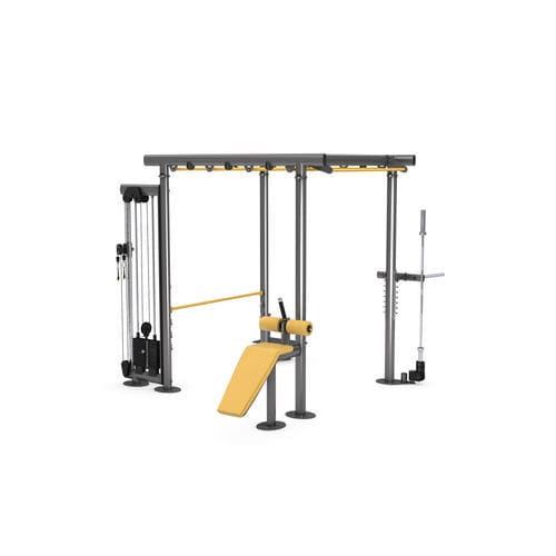 多功能锻炼器材 - 4445 IRONQUBE M - gym80 International GmbH - 室内 / 商用