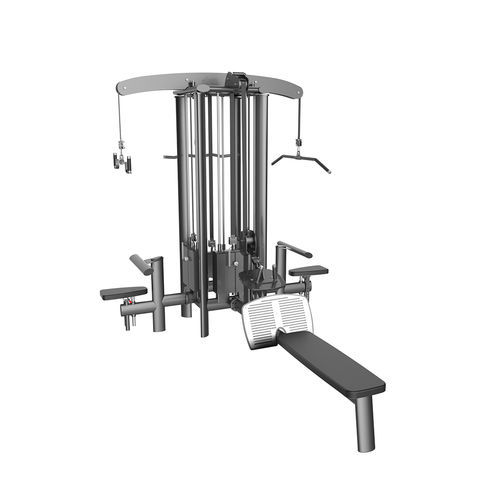 二头肌健身器械 - G4032 4-STATION TOWER - gym80 International GmbH - 背部 / 室内 / 商用