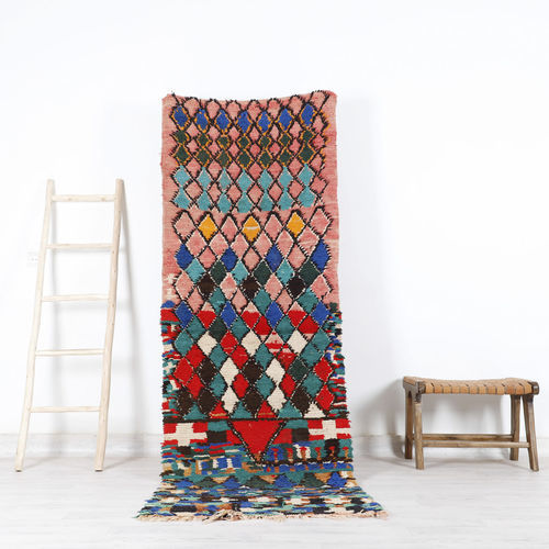 复古风格地毯 - 64-1-3-2-5-6-2 - MUSMUS RUGS - 几何图案 / 长方形 / 手工编织