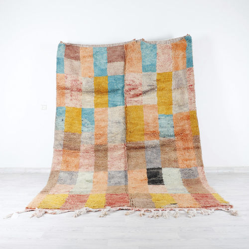 现代风格地毯 - 83-4-1 - MUSMUS RUGS - 格子 / 长方形 / 手工编织