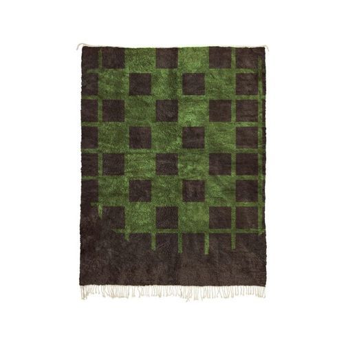 现代风格地毯 - MUSMUS RUGS - 格子 / 羊毛 / 长方形