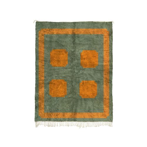 现代风格地毯 - MUSMUS RUGS - 图案 / 长方形 / 手工编织