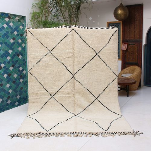 现代风格地毯 - Beni Ourain - MUSMUS RUGS - 几何图案 / 羊毛 / 长方形