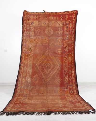 复古风格地毯 - 64-1 - MUSMUS RUGS - 几何图案 / 羊毛 / 长方形