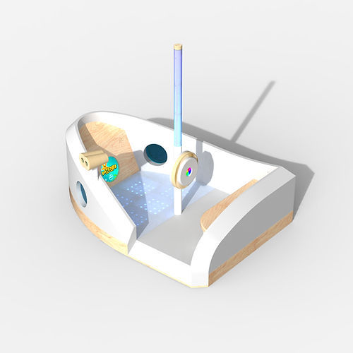 游乐场游乐设施 - SHIP-TO-SHORE BOAT  - Play 9 Studios - 钢 / 胶合板材料 / 聚碳酸酯