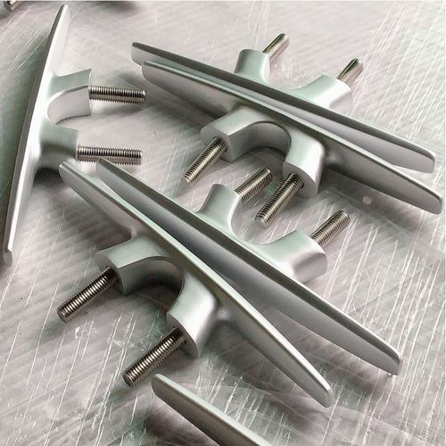 阳极氧化铝扶手 - L408 - Foshan 1 Boat hardware Co. Ltd. - 抛光铝 / 铝合金 / 船用